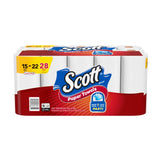 Scott Paper Co., Paper Towels Double Rolls One-Ply, 15 Count
