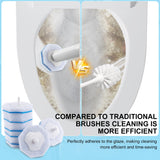 LufamlyGo Upgraded 30pcs Toilet Wand Refills fits Clorox Toilet Wand, Thickened Cleaning Layer, Won’t Fall Apart, Disposable Bathroom Cleaning Scrub