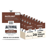 ALTERRA Coffee Hazelnut Single Serve Freshpacks for MARS DRINKS FLAVIA Brewer, 20 Packets
