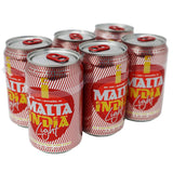 Malta India Light Cans 8 oz - 6 pack