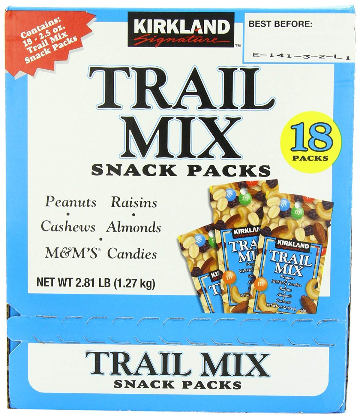 Trail Mix 2 oz Snack Packs, 3 Pack (18 Count)