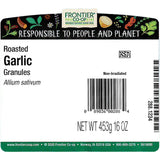 Frontier Co-op Roasted Garlic Granules 1lb