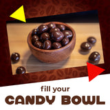 Premium Dark Chocolate Covered Espresso Coffee Beans Candy (2 Pound Bag)