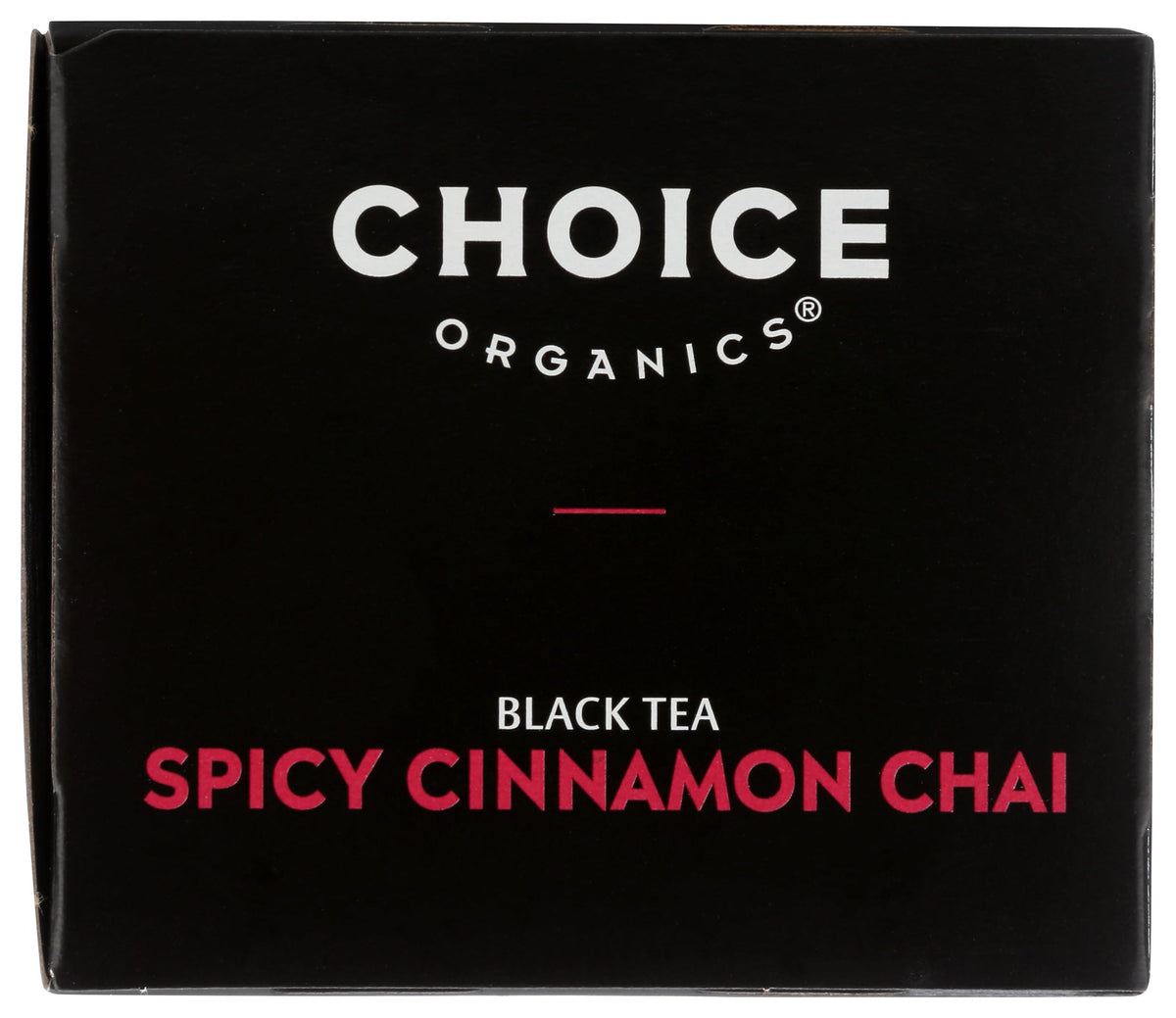 Choice Organic Teas Organic Spicy Cinnamon Chai Black Tea, 16 CT