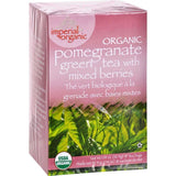 Uncle Lee's Tea Imperial Organic Pomegranate Green Tea with Mixed Berries 18 Tea Bags