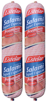 Salami Super Especial Estelar 2 Pack (2 lb each)- Authentic Dominican Salami