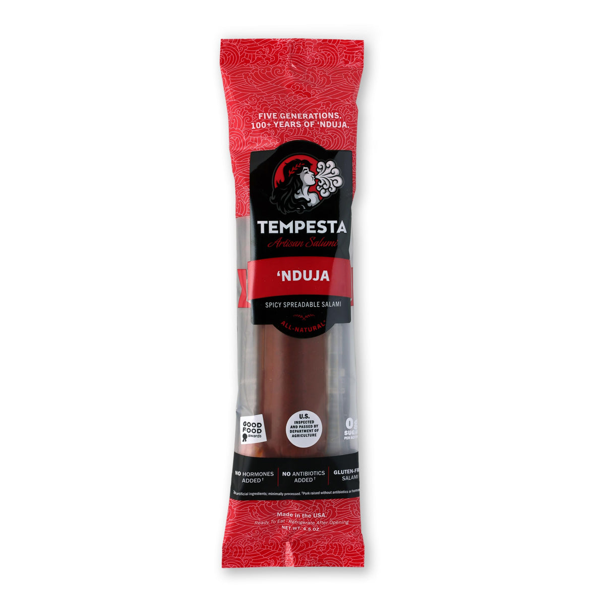 'Nduja Spicy Spreadable Salami - 4.5 oz