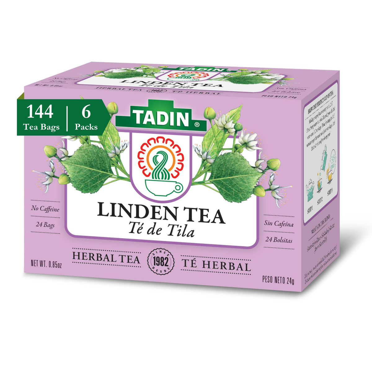 Tadin Tila (Linden) Medicinal Teas 6 / 24 bag