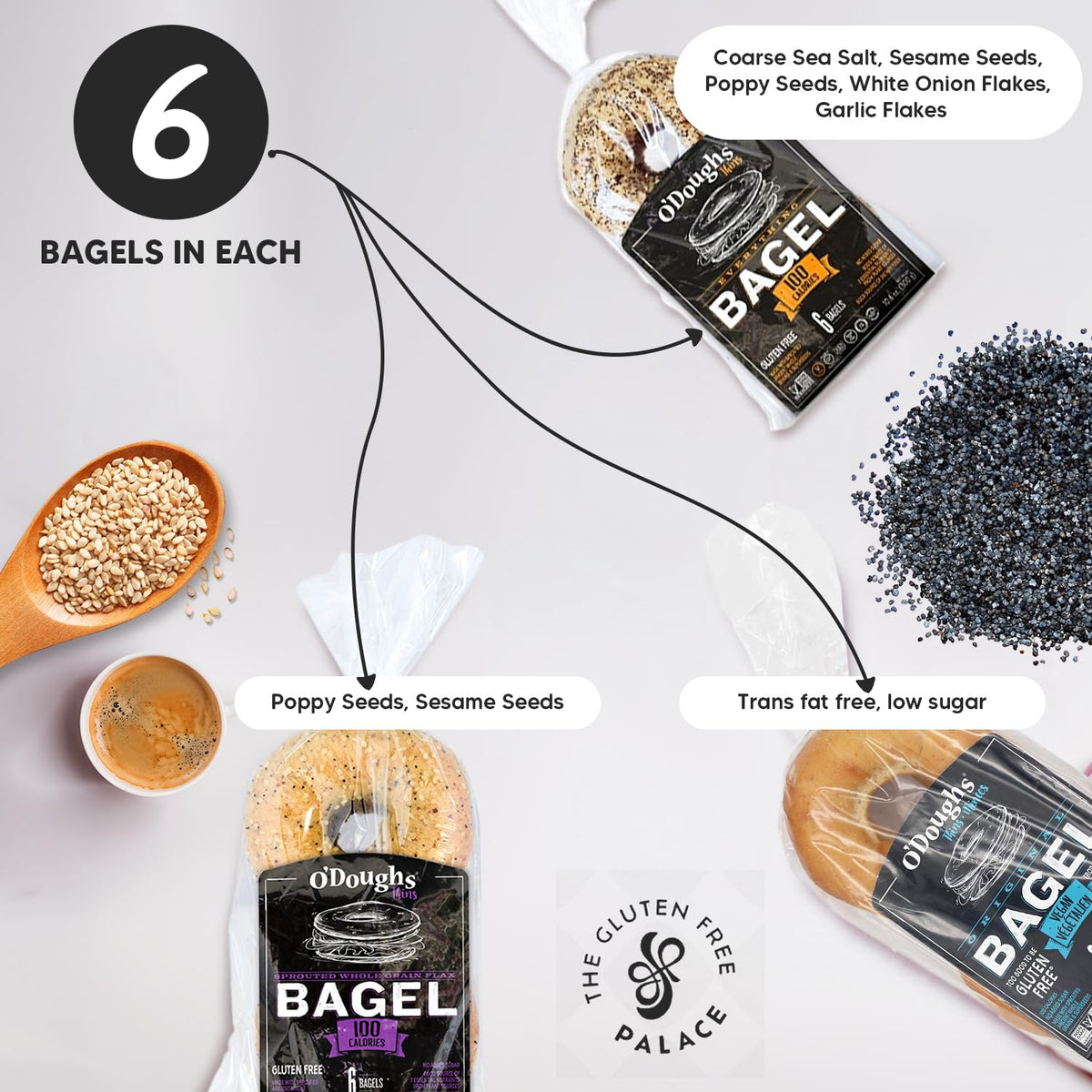 ODoughs Gluten Free Bagels (Original Bagel)