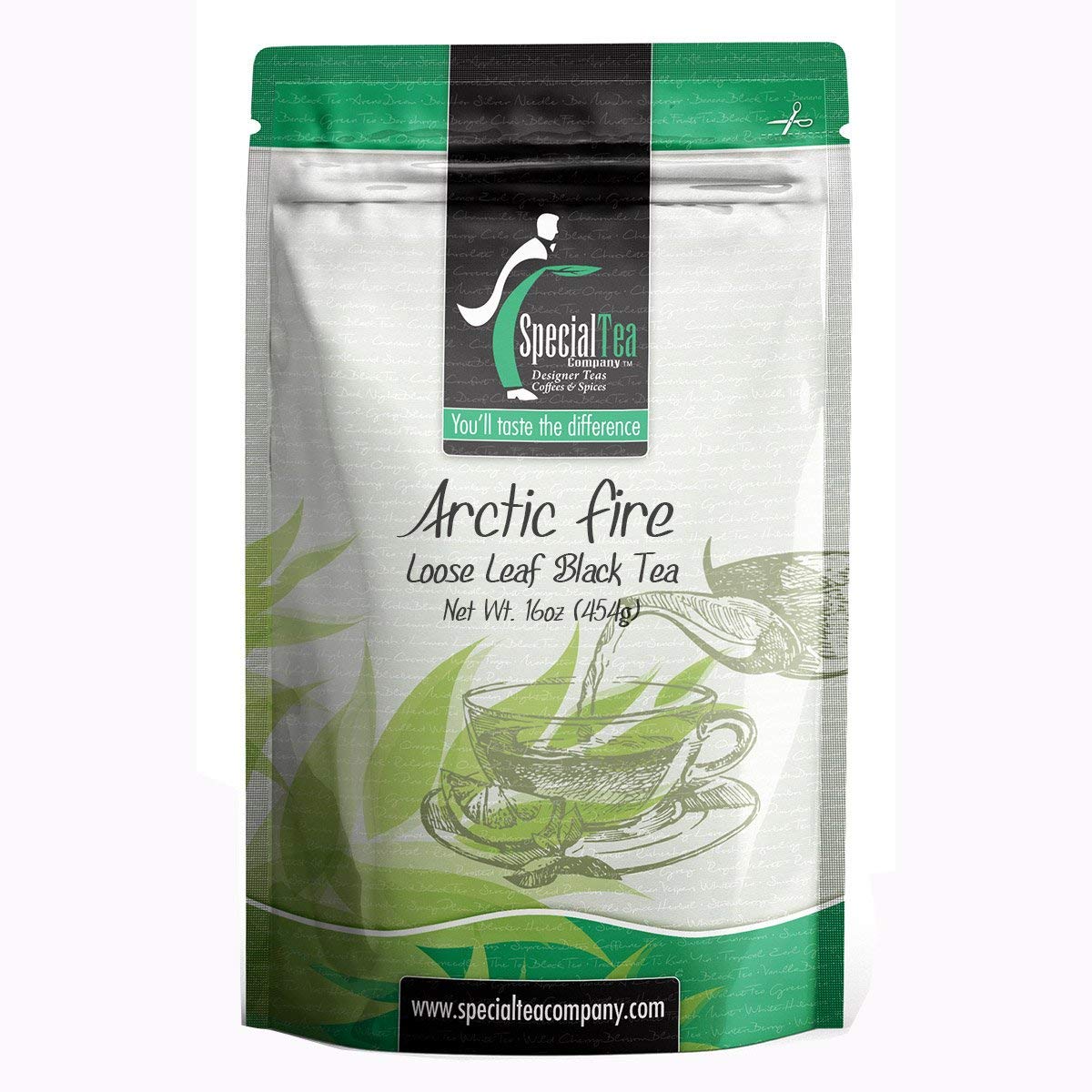 Special Tea Arctic Fire Loose Leaf Black Tea, 16 Ounce