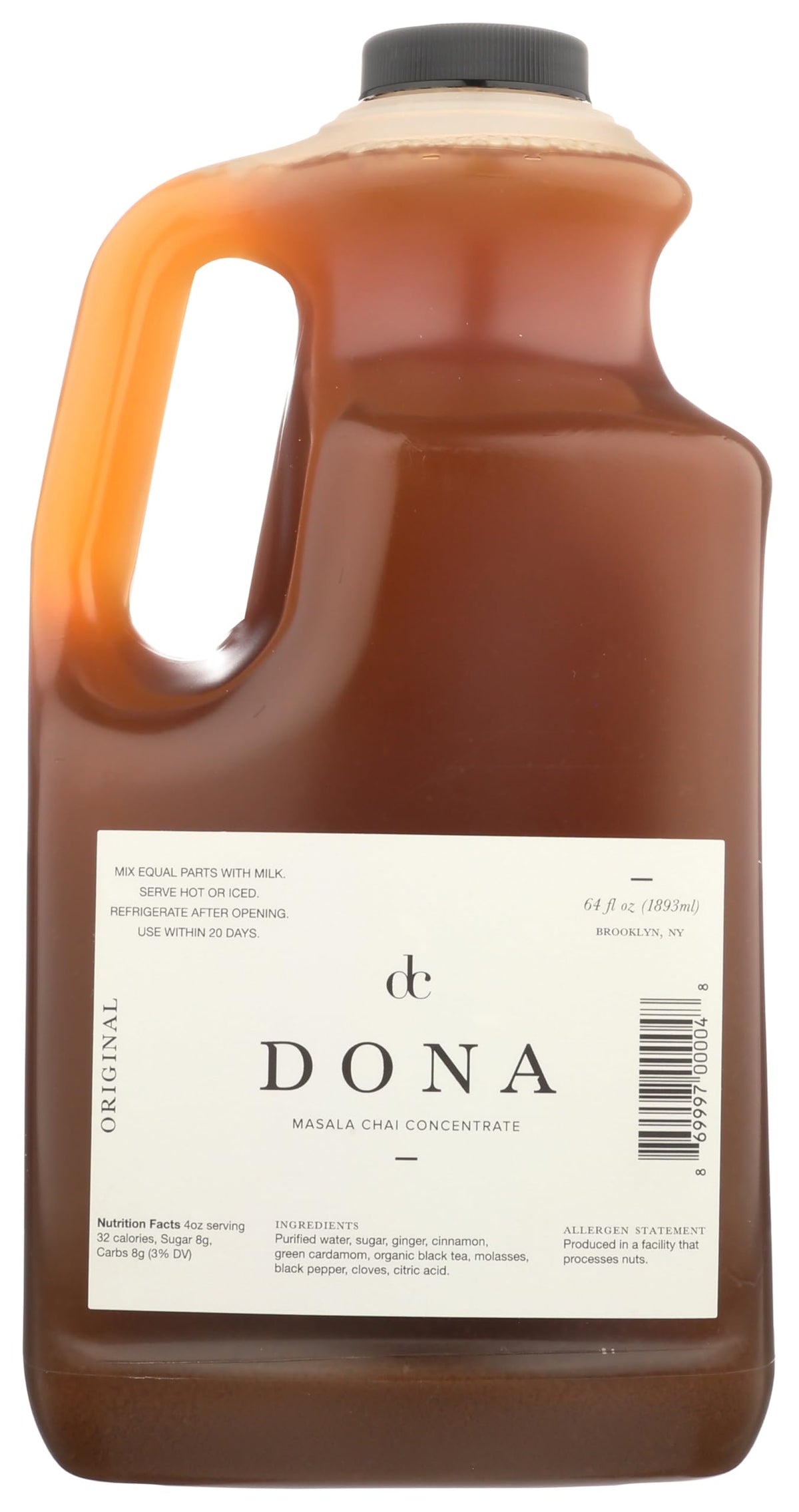 Original Masala Chai 1:1 Concentrate 64 fl. oz.