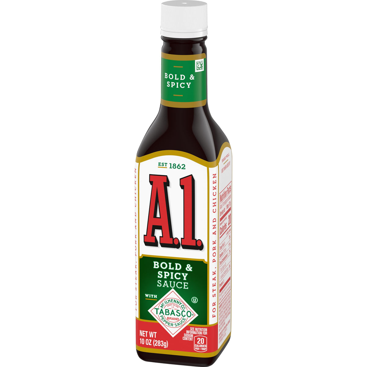 A.1. Bold & Spicy Sauce Bottle, 10 Oz (Pack of 4)
