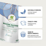 Grab Green Washing Machine Cleaner Pods - Fragrance Free, 5 Cleaning Pods