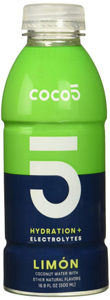 Coco5 Limon Coconut Water 12pk, 16 FZ