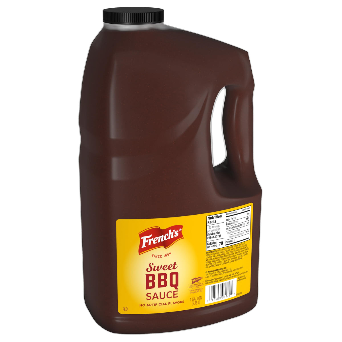 French's Sweet BBQ Sauce, 1 gal