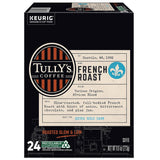Tully's Coffee French Roast Coffee K-Cups, Box Of 24
