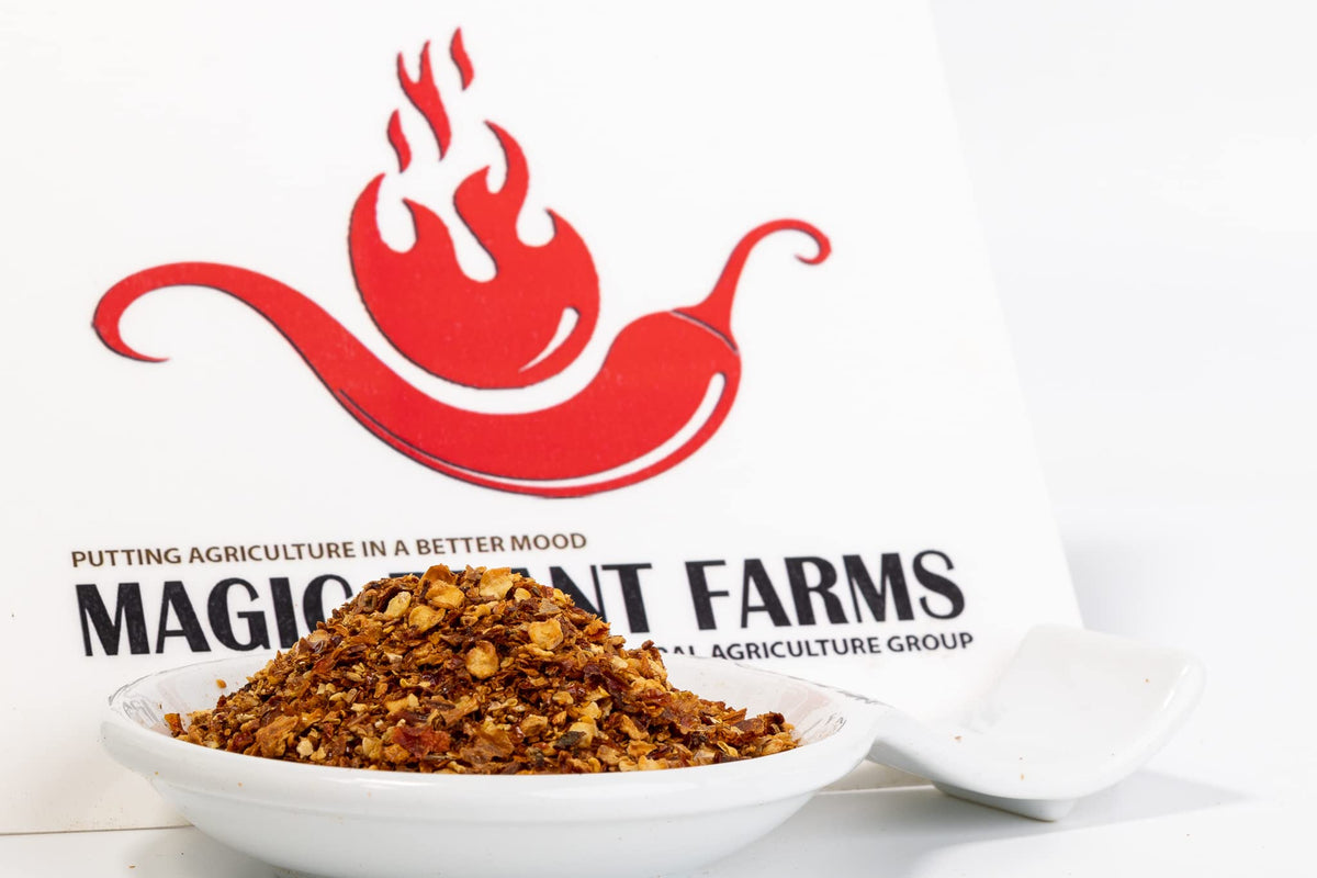 Fiery Farms Carolina Reaper Pods - 1Kg (35 oz) Bulk - 1.5M to 2M SHUs Extremely Hot Red Chili Pepper Dried Whole Pods, Pure, No Additives