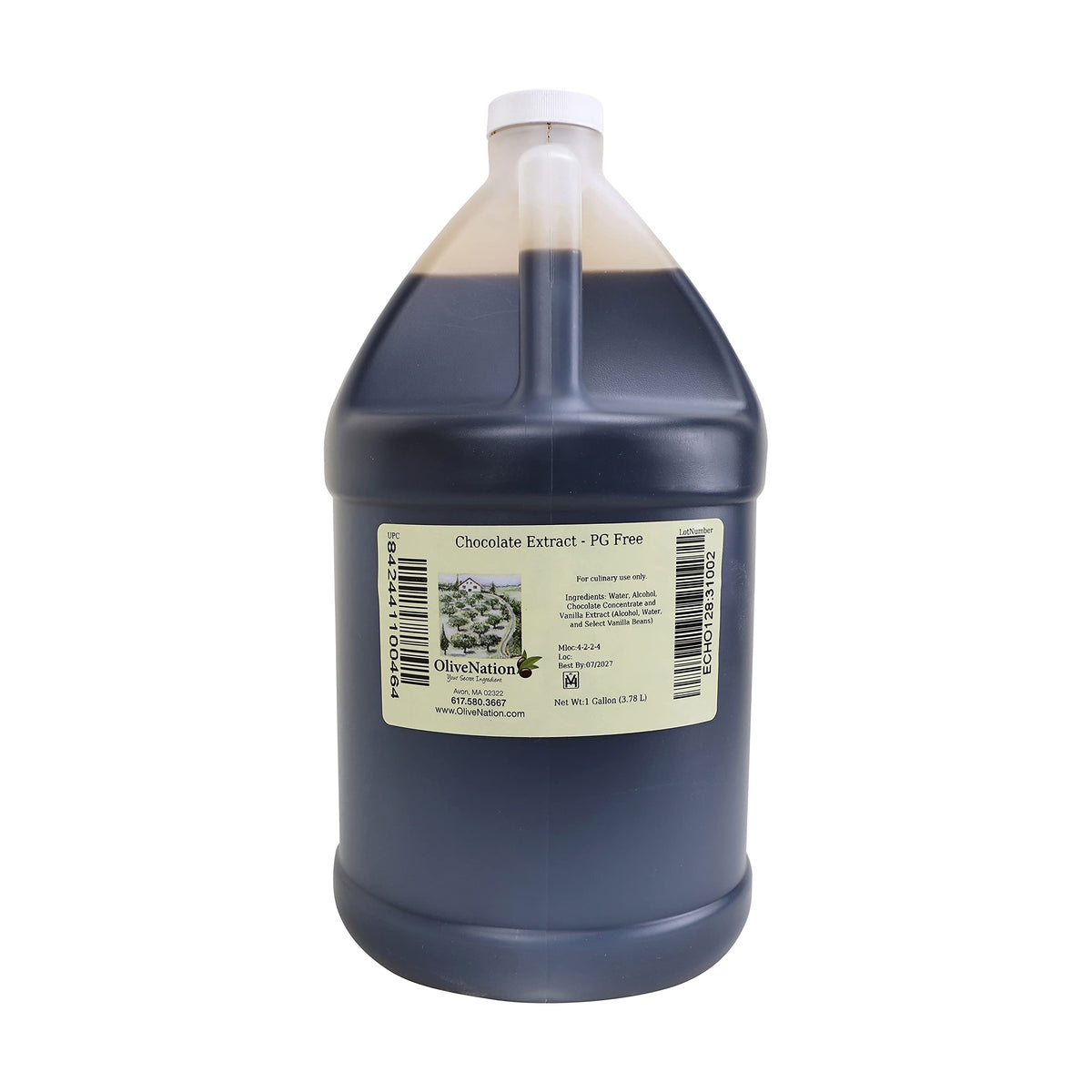 Chocolate Extract For Baking - Rich Chocolate Flavoring for Cakes - Cookies - PG Free - Non-GMO - Gluten Free - Kosher - Vegan - 32 ounces