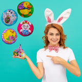 24 Pounds Fruidles Easter Double Crisp Bunny Munny Milk Chocolate, Happy Easter Day Coins, Party Bag Fillers - Individually Wrapped Foils, Kosher