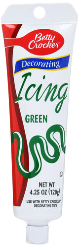 Betty Crocker Decorating Icing Green, 4.25 Oz