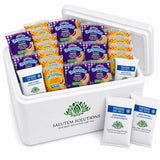 Smucker's Uncrustables Frozen Sandwich Variety Pack, Peanut Butter & Apple Cinnamon Jelly - 12g Protein and Whole Wheat Peanut Butter & Grape Jelly