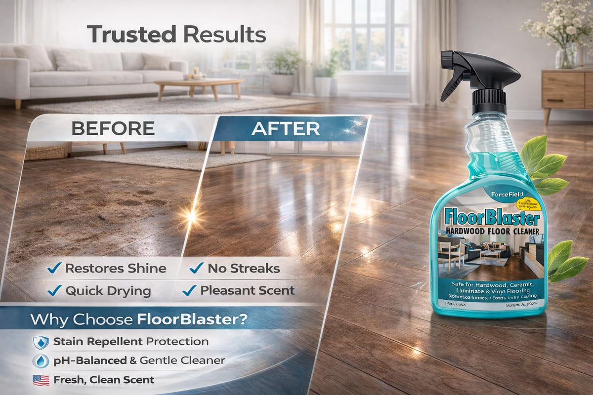 ForceField FloorBlaster Hardwood Floor Cleaner 32 oz