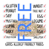 Gerbs Super 7 Seed Snack Mix 2 lbs. | Raw, No Artificial Additives, Resealable Bag | Crunchy Pumpkin, Sunflower, Brown & Golden Flax, Black & White