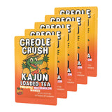 Kajun Loaded Tea Packets - Creole Crush | Pineapple + Watermelon + Mango Flavor | Sugar Free Energy Tea Powder | 250mg Green Tea Caffeine | Zero