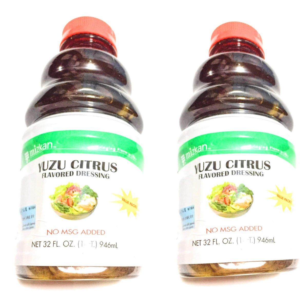 Mizkan Yuzu Citrus Flavored Dressing 32 Fl Oz (2 Pack)