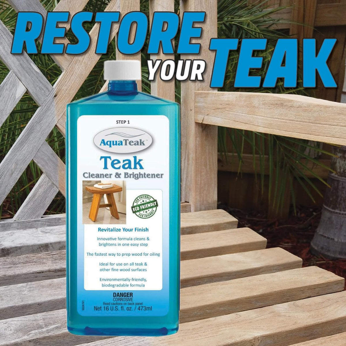AquaTeak Teak Cleaner & Brightener