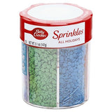 Betty Crocker Sprinkles, Assorted Holiday, 5.1 oz