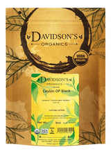 Davidson's Tea Bulk, Ceylon Op Black, 1 lb Bag