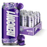 REDCON1 Energy High Performance Drink, Grape Freeze - Zero Sugar Energy Drink with Alpha GPC Nootropic - 200mg Natural Caffeine from Green Coffee