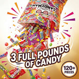 CANDYMAN Candy Variety Pack, 5 lb Bulk Candy, Individually Wrapped