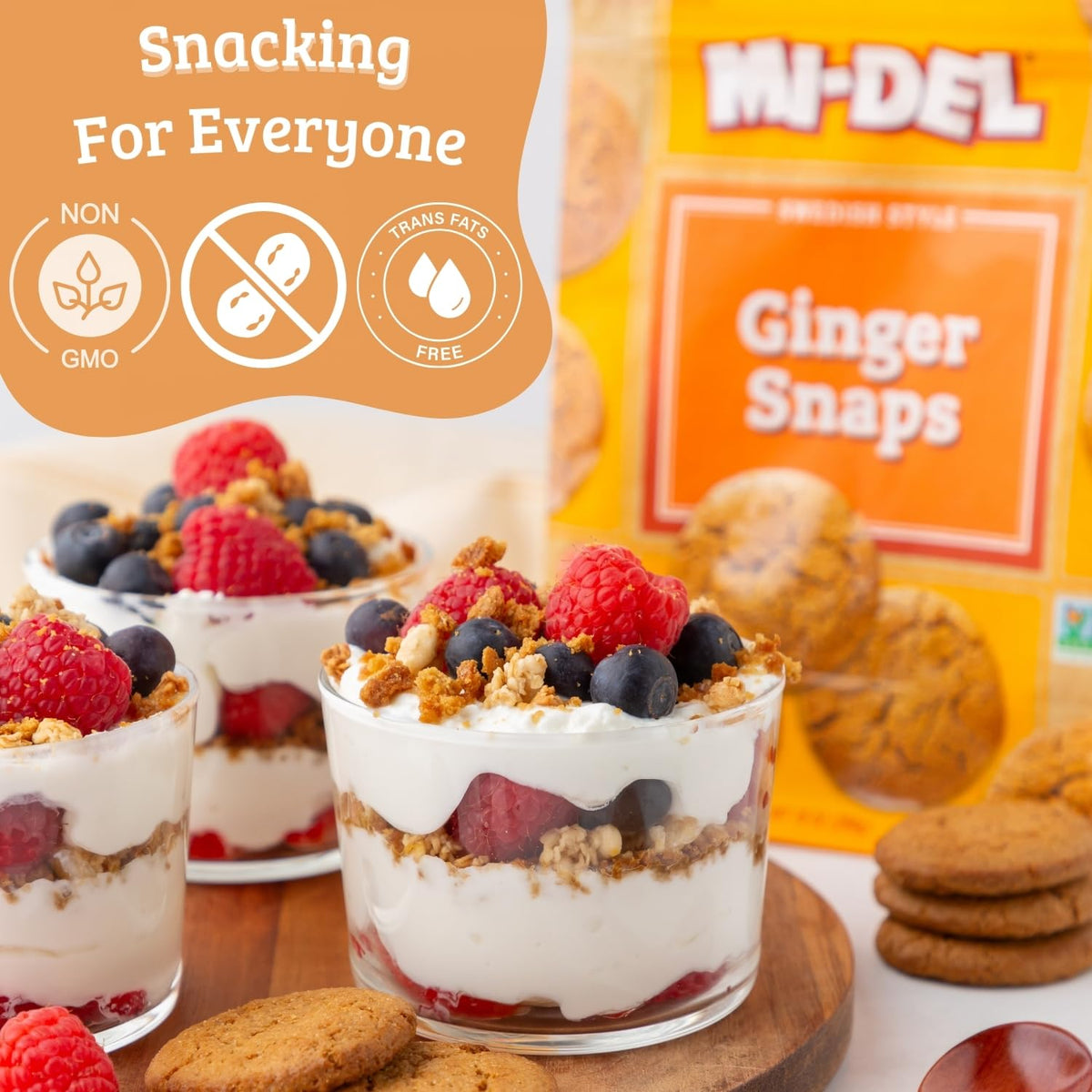 Mi-Del Ginger Snaps 10 oz