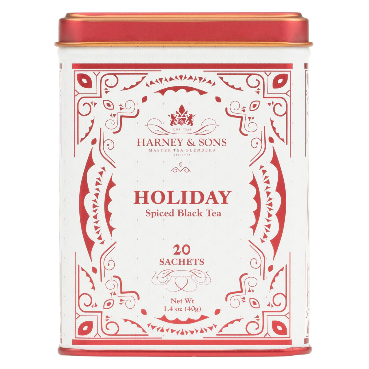Harney & Sons Holiday Tea, 20 ct sachet tin