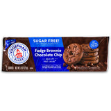 Voortman Sugar Free Cookies - Variety Pack - Chocolate Chip (1, 8oz pack) - Fudge Brownie Chocolate Chip (1, 8oz pack) - Pecan Chocolate Chip (1, 8oz