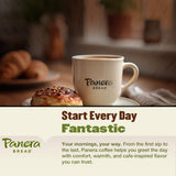 Panera Dark Roast Ground Coffee, - Bold Breakfast Brew with Dark Chocolate Finish - 100% Arabica Beans, Sustainably Sourced - Kosher, Dairy-Free