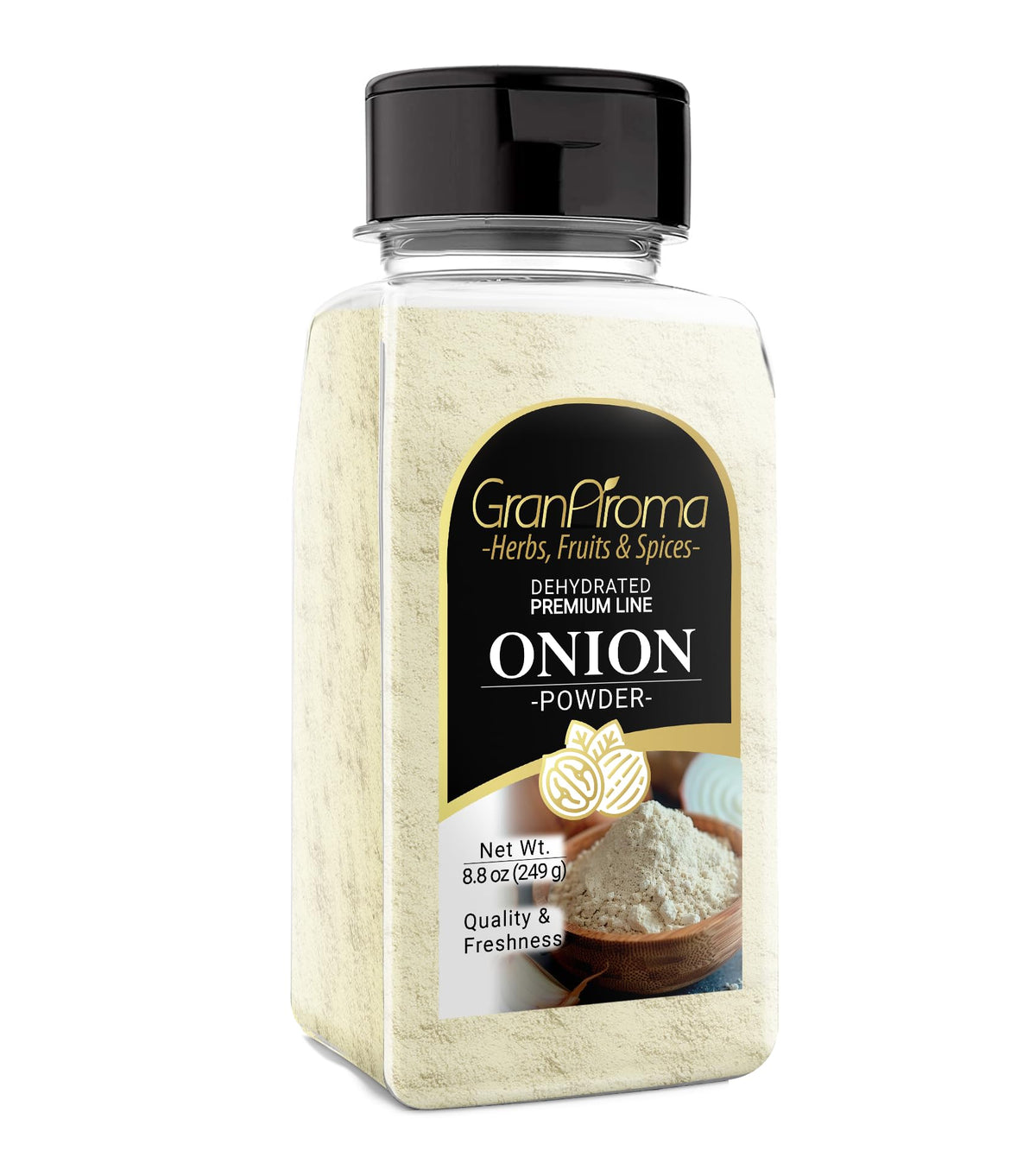 GranAroma Onion Powder, Versatile Seasoning, Soups & Pastas (8.8 Ounce)