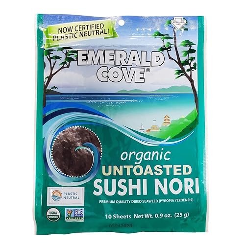 Emerald Cove Organic Nori sheets, .9 oz