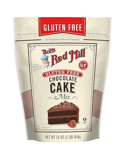 Bob's Red Mill Gluten Free Chocolate Cake Mix, 16 Oz (Pack of 2)