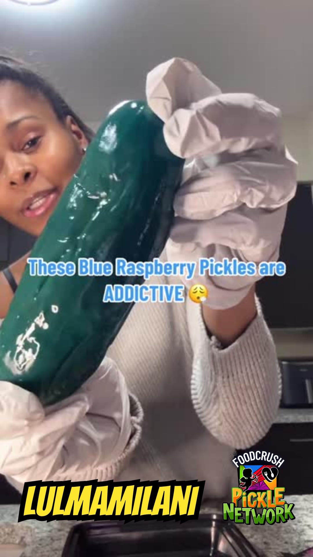 Blue Raspberry Pickle Kit-Double Sized-Mexican Candy Gift Box-Tiktok Trend Item by Food Crush
