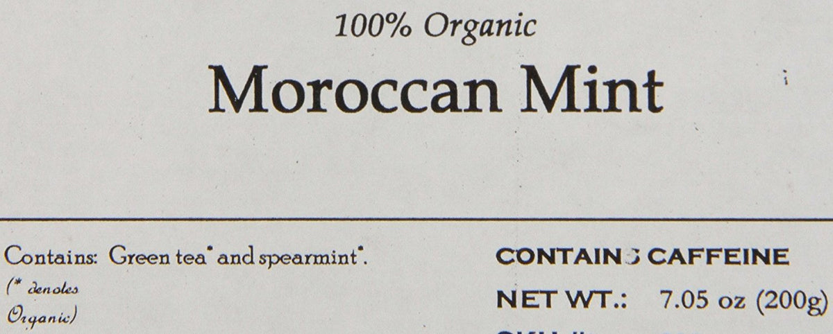 Davidson's Organics, Moroccan Mint, 100-count Unwrapped Tea Bags