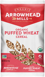 Arrowhead Mills Cereal, Puffed Wheat, 6 oz. Bag