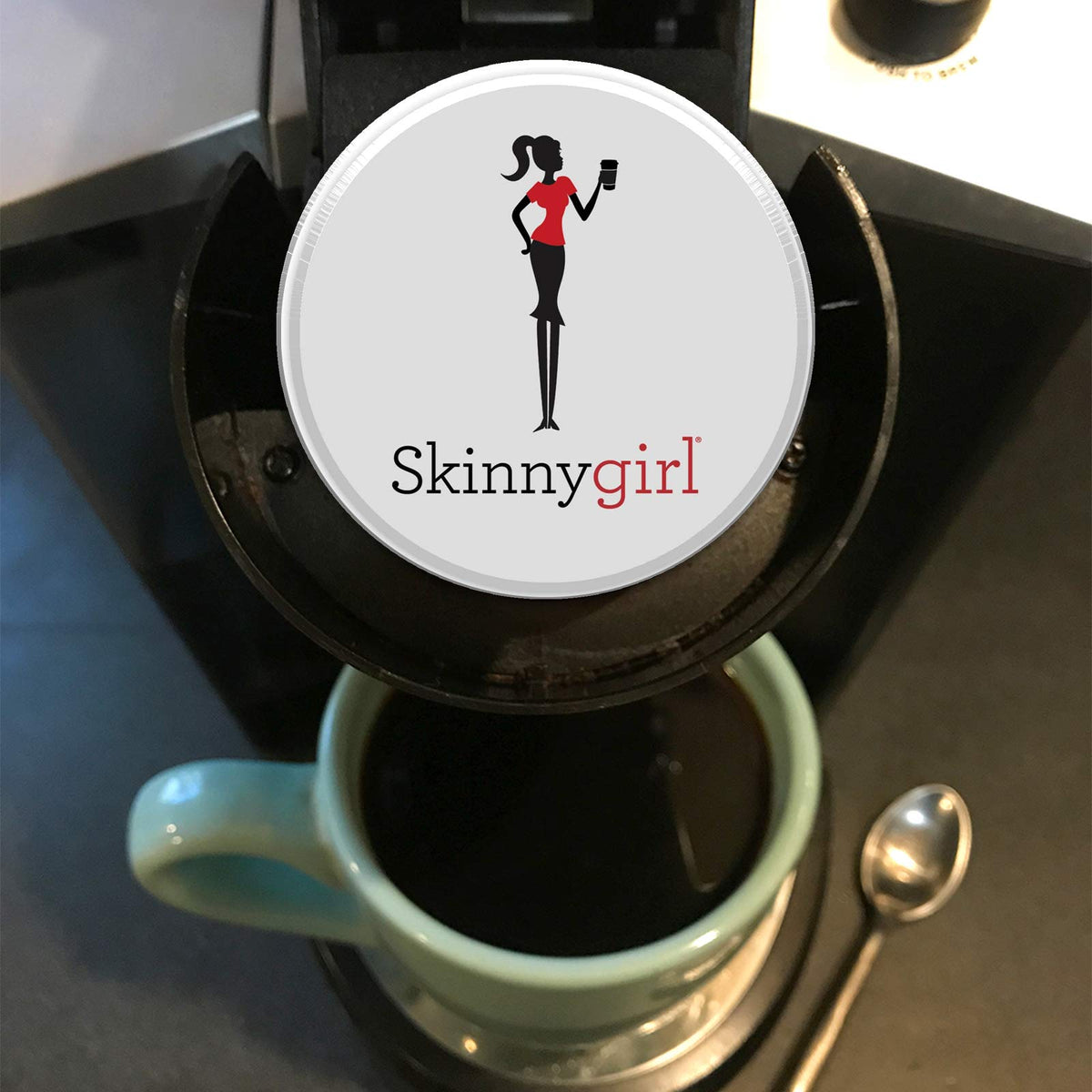Skinny Girl Coffee Single Serve Cups for Keurig K Cup Brewer, Americano Bold Coffee 48 Count