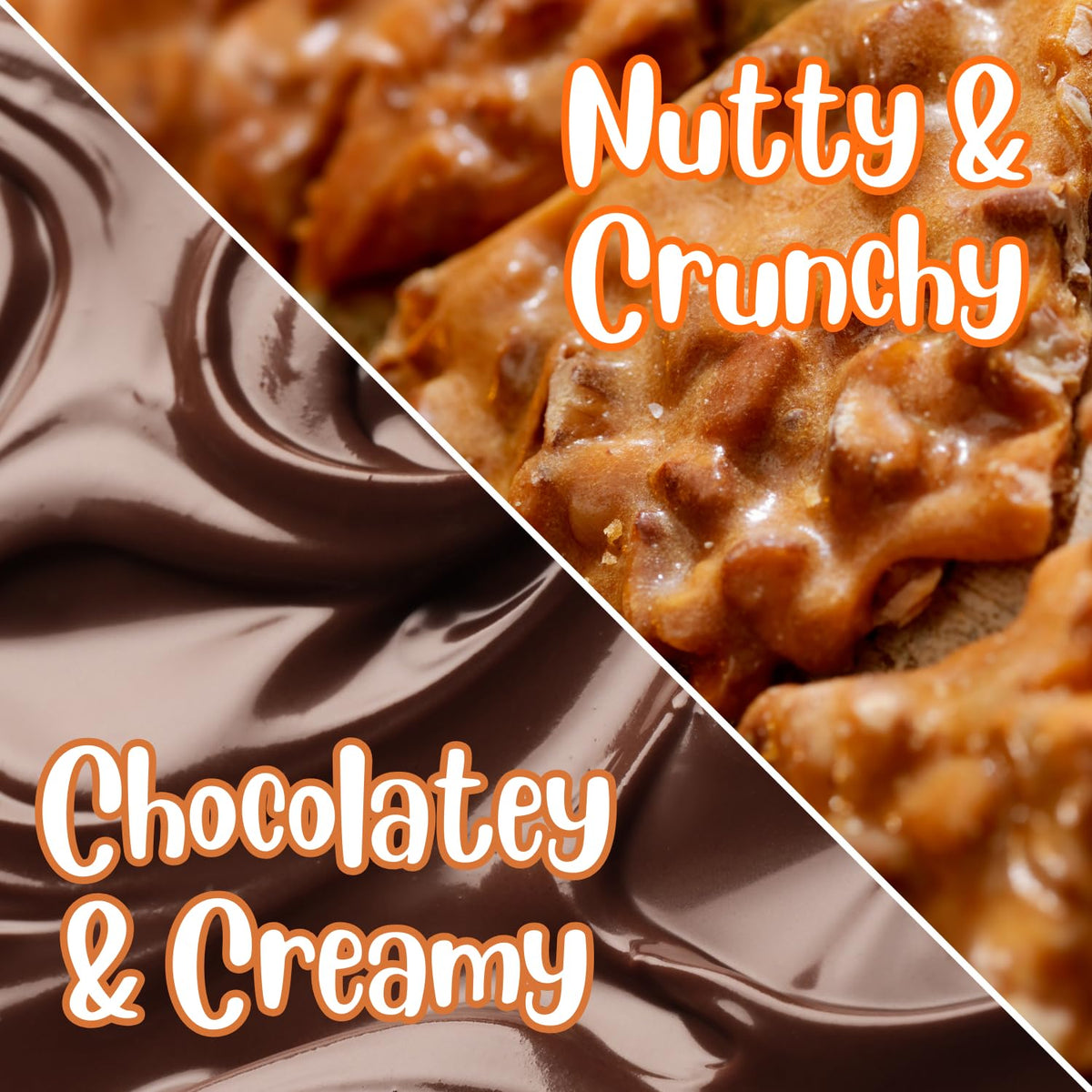 Gourmet Milk Chocolate Covered Peanut Brittle by Its Delish, 2 lbs Bag | English Toffee Squares | Handmade Old-Fashioned Style with Roasted Peanuts