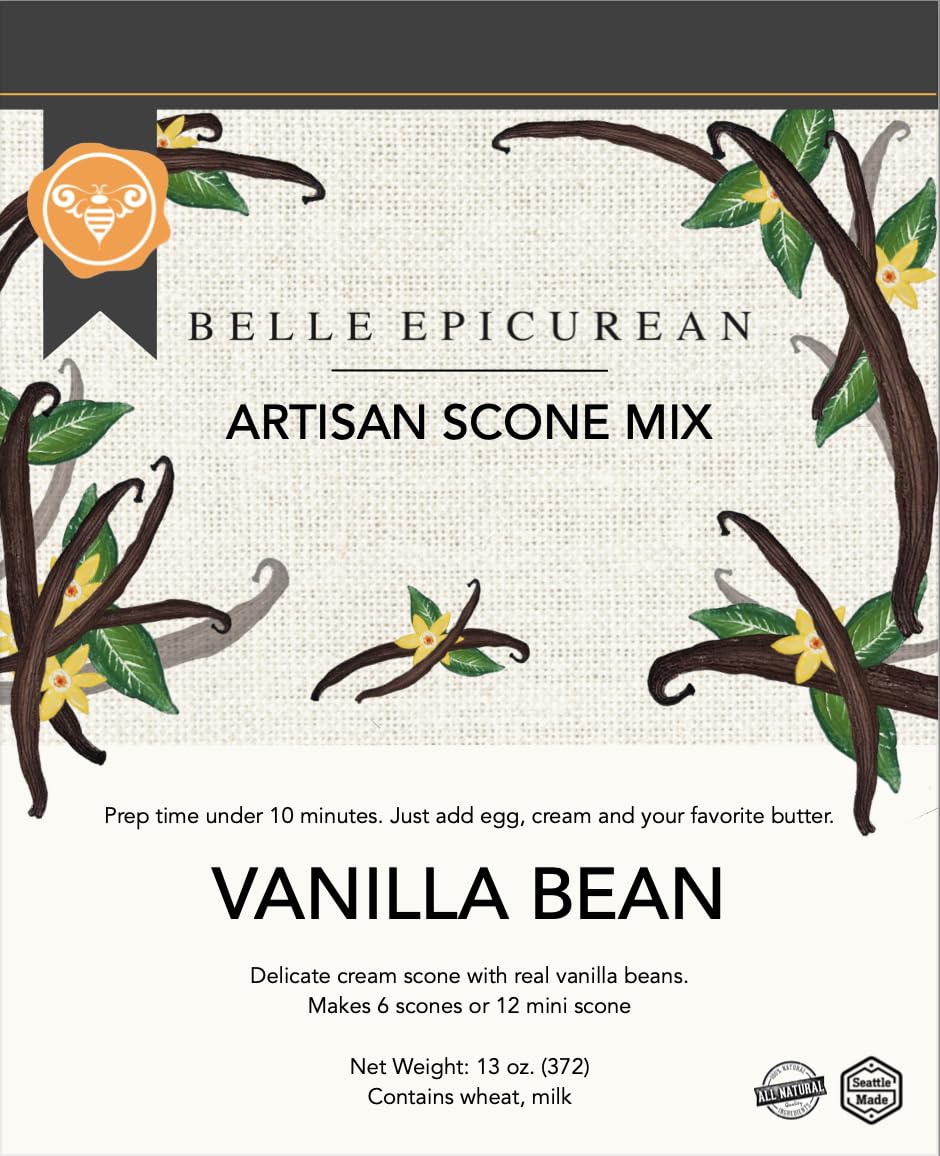 Belle Epicurean Vanilla Scone Mix, 13 oz.