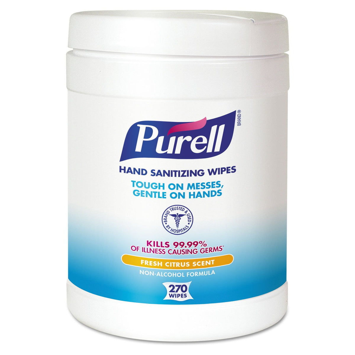 Purell® Sanitizing Wipes, Canister Of 270 Wipes