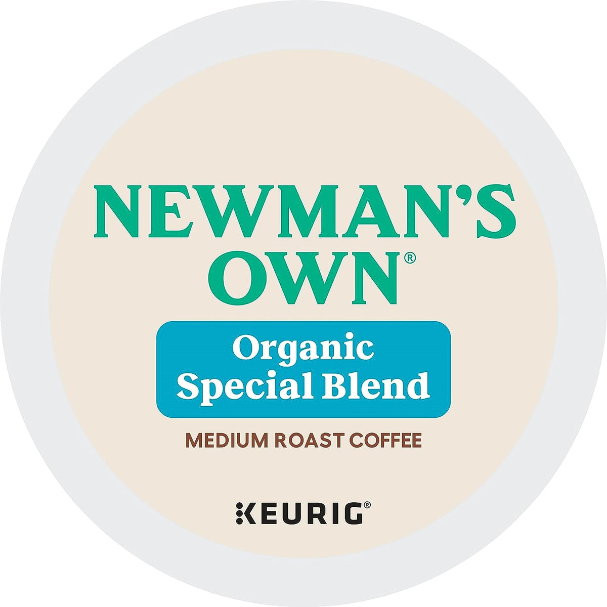 Newman's Own Organics Newman's Special Blend Caffeinated Coffee for Keurig Brewing Systems, 80 K-Cups