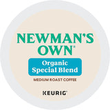 Newman's Own Organics, Special Blend, Single-Serve Keurig K-Cup Pods, Medium Roast, 120 Count (5 Boxes of 24 Pods)